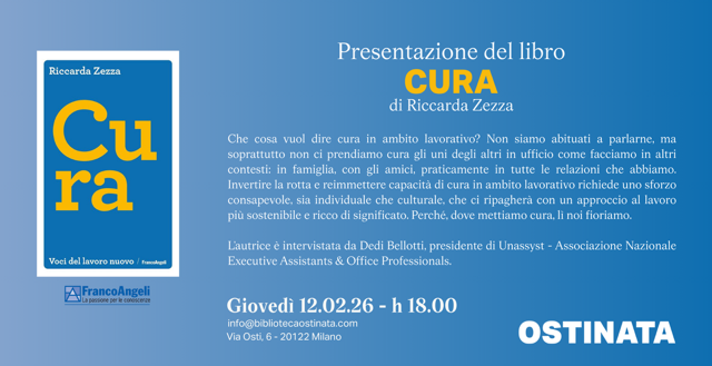 Presentazione di “Cura” — 12 febbraio 2026
